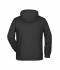 Men Men's Zip Hoody Black 8657