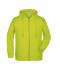 Herren Men's Zip Hoody Acid-yellow 8657