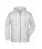 Herren Men's Zip Hoody Ash 8657