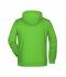 Herren Men's Zip Hoody Lime-green 8657