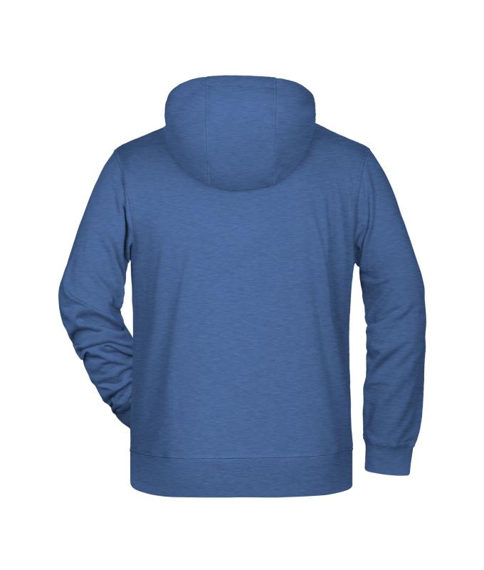 Herren Men's Zip Hoody OCS Blended & RCS Light-denim-melange 8657