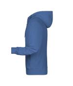 Men Men's Zip Hoody OCS Blended & RCS Light-denim-melange 8657