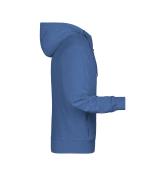 Men Men's Zip Hoody OCS Blended & RCS Light-denim-melange 8657
