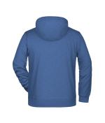 Men Men's Zip Hoody OCS Blended & RCS Light-denim-melange 8657