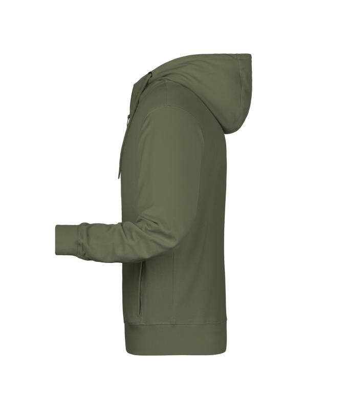 Men Men's Zip Hoody OCS Blended & RCS Olive 8657
