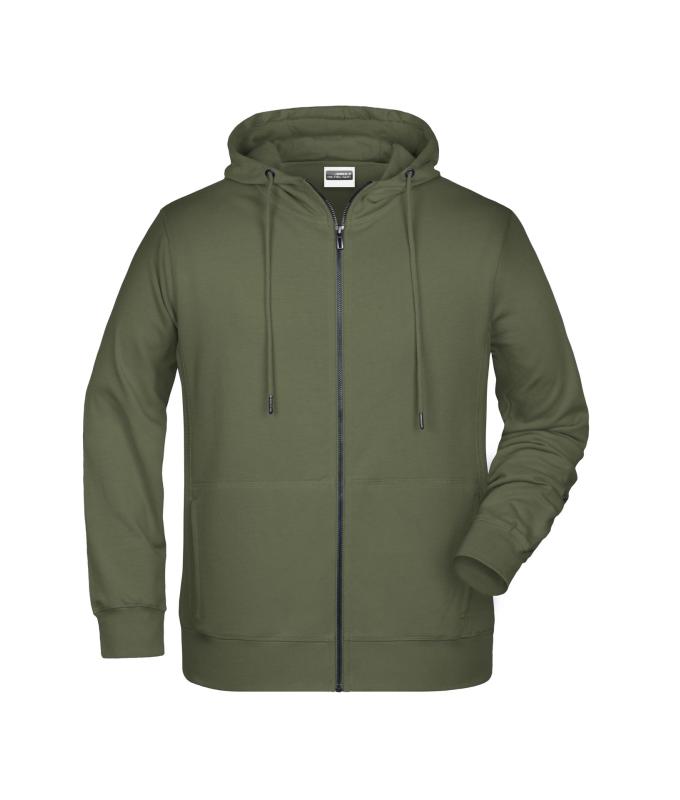 Men Men's Zip Hoody OCS Blended & RCS Olive 8657
