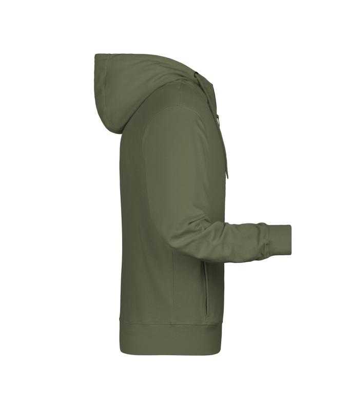 Heren Men's Zip Hoody OCS Blended & RCS Olijf 8657