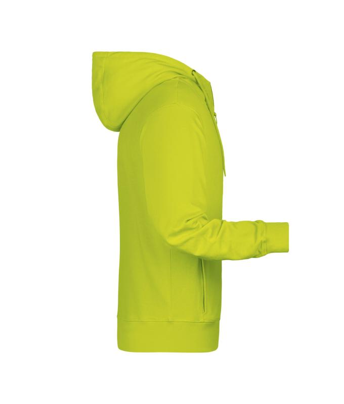 Herren Men's Zip Hoody OCS Blended & RCS Acid-yellow 8657