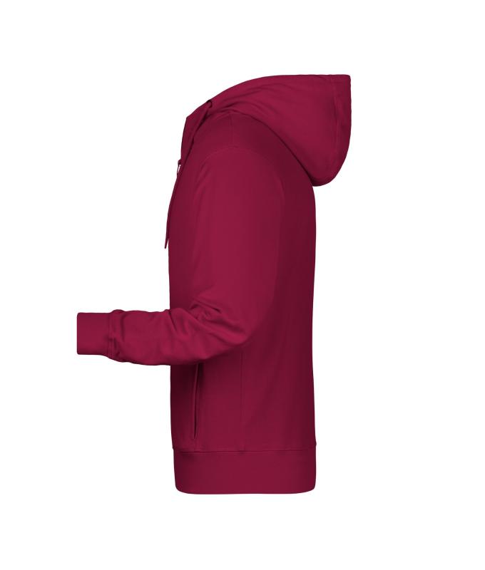 Heren Men's Zip Hoody OCS Blended & RCS Wijnrood 8657