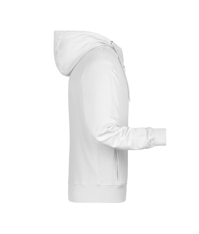 Herren Men's Zip Hoody OCS Blended & RCS White 8657