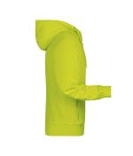 Men Men's Zip Hoody OCS Blended & RCS Acid-yellow 8657