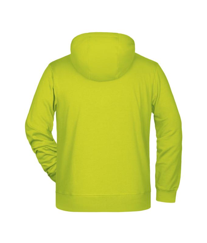 Men Men's Zip Hoody OCS Blended & RCS Acid-yellow 8657