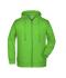 Homme Sweat-shirt zippé à capuche homme   OCS Blended & RCS Vert-citron 8657