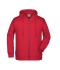 Homme Sweat-shirt zippé à capuche homme   OCS Blended & RCS Rouge 8657