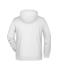 Homme Sweat-shirt zippé à capuche homme   OCS Blended & RCS Blanc 8657