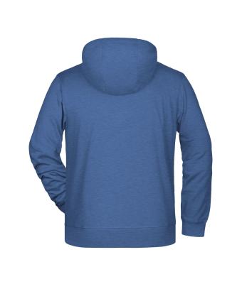 Homme Sweat-shirt zippé à capuche homme   OCS Blended & RCS Denim-clair-mélange 8657