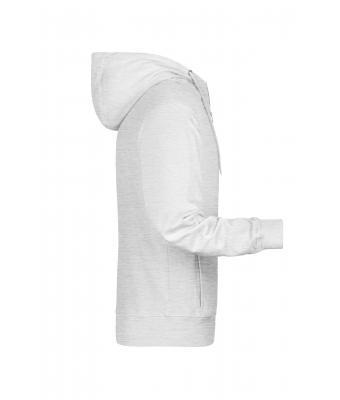 Homme Sweat-shirt zippé à capuche homme   OCS Blended & RCS Gris chiné clair 8657