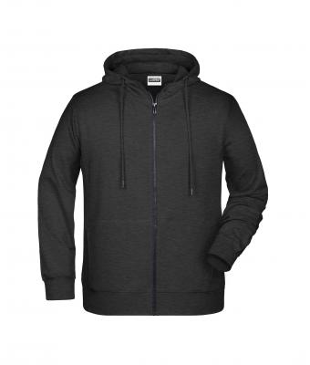 Homme Sweat-shirt zippé à capuche homme   OCS Blended & RCS Noir-chiné 8657