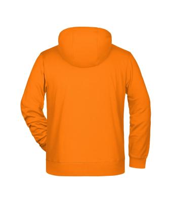 Homme Sweat-shirt zippé à capuche homme   OCS Blended & RCS Orange 8657