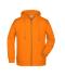 Homme Sweat-shirt zippé à capuche homme   OCS Blended & RCS Orange 8657
