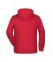 Homme Sweat-shirt zippé à capuche homme   OCS Blended & RCS Rouge 8657