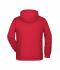 Homme Sweat-shirt zippé à capuche homme   OCS Blended & RCS Rouge 8657