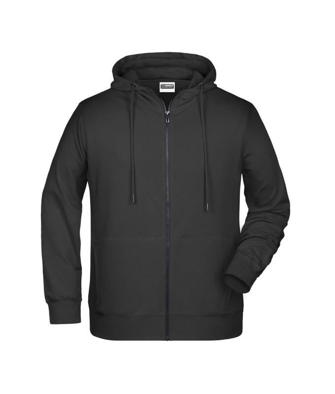 Homme Sweat-shirt zippé à capuche homme OCS Blended & RCS Noir 8657