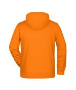 Homme Sweat-shirt zippé à capuche homme OCS Blended & RCS Orange 8657