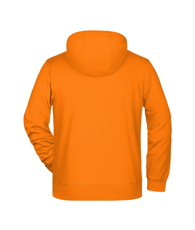 Homme Sweat-shirt zippé à capuche homme OCS Blended & RCS Orange 8657