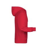 Homme Sweat-shirt zippé à capuche homme OCS Blended & RCS Rouge 8657