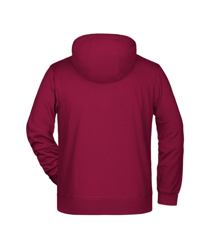 Homme Sweat-shirt zippé à capuche homme OCS Blended & RCS Vin 8657