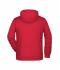 Homme Sweat-shirt zippé à capuche homme Rouge 8657