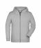 Kinderen Children's Zip Hoody   OCS Blended & RCS Heather-grijs 8658