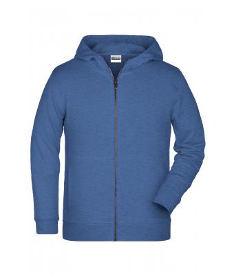 Kinderen Children's Zip Hoody   OCS Blended & RCS Lichtdenim-melange 8658