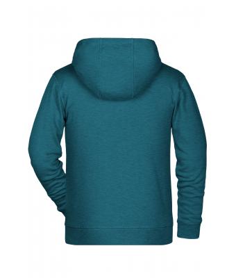 Kinderen Children's Zip Hoody   OCS Blended & RCS Petrol-melange 8658