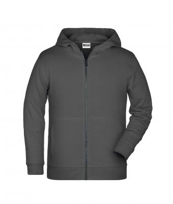 Kinderen Children's Zip Hoody   OCS Blended & RCS Grafiet 8658