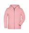 Kids Children's Zip Hoody   OCS Blended & RCS Rose-melange 8658