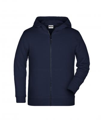 Kids Children's Zip Hoody Navy 8658