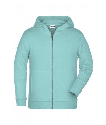 Kids Children's Zip Hoody Glacier-melange 8658