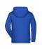 Kids Children's Zip Hoody Ink-melange 8658