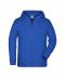 Kids Children's Zip Hoody Ink-melange 8658