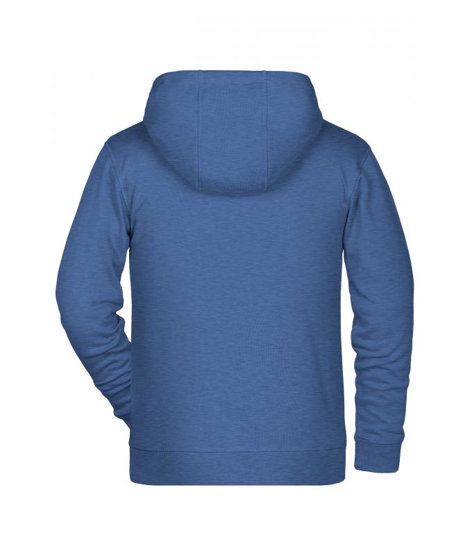 Kinderen Children's Zip Hoody OCS Blended & RCS Lichtdenim-melange 8658