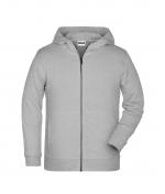 Kids Children's Zip Hoody OCS Blended & RCS Grey-heather 8658