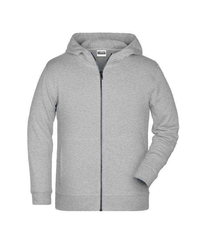 Kinder Children's Zip Hoody OCS Blended & RCS Grey-heather 8658