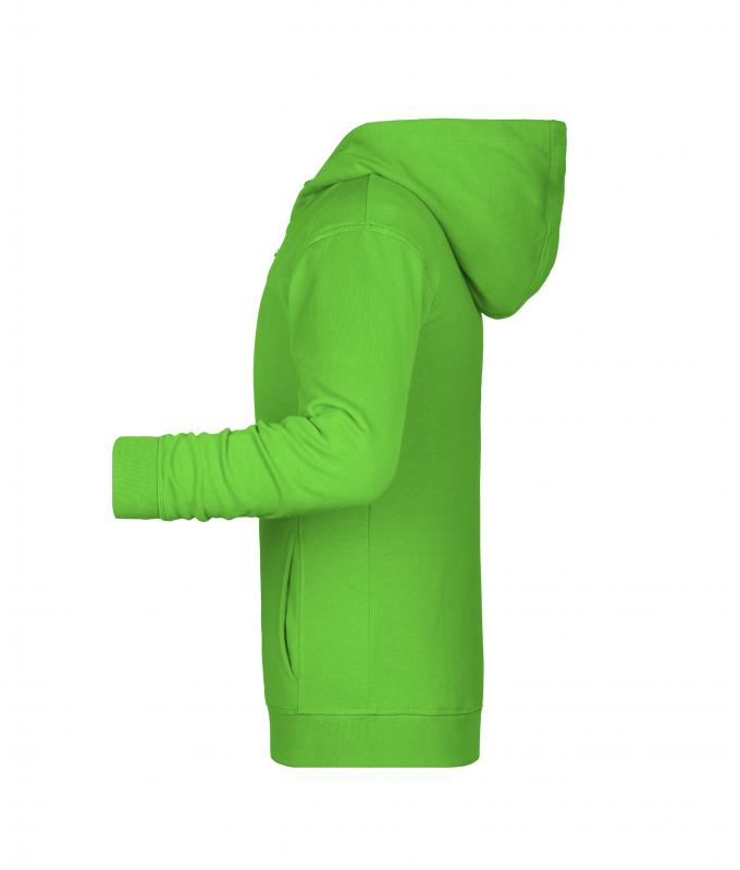 Kids Children's Zip Hoody OCS Blended & RCS Lime-green 8658