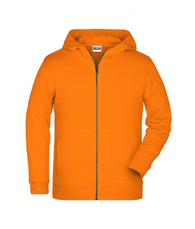 Kids Children's Zip Hoody OCS Blended & RCS Orange 8658