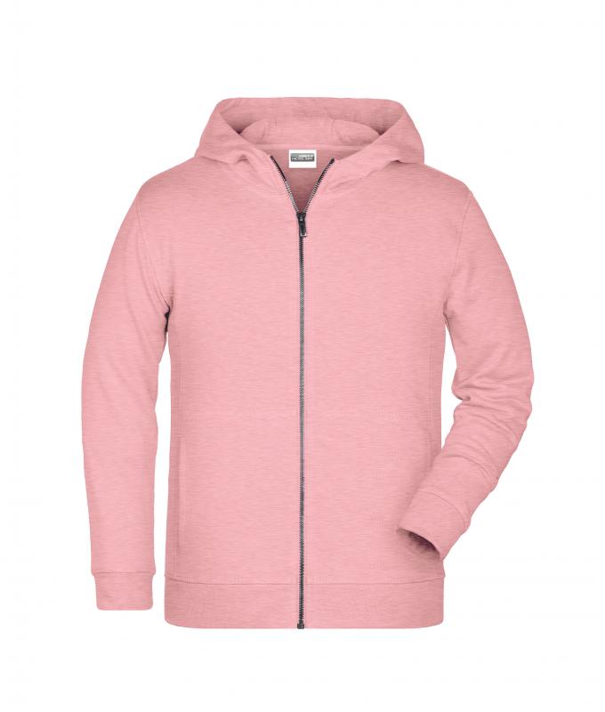 Kinderen Children's Zip Hoody OCS Blended & RCS Roze-melange 8658