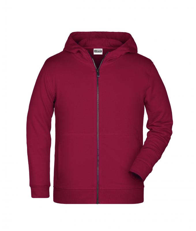 Kinder Children's Zip Hoody OCS Blended & RCS Wine 8658