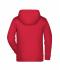 Kids Children's Zip Hoody Red 8658