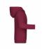 Kids Children's Zip Hoody Burgundy-melange 8658